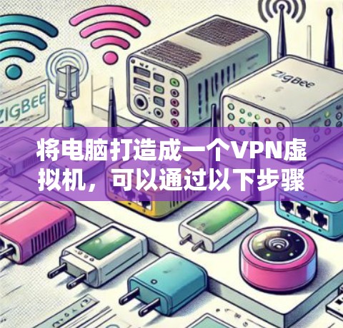 将电脑打造成一个VPN虚拟机，可以通过以下步骤实现
