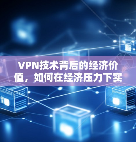 VPN技术背后的经济价值,如何在经济压力下实现利润