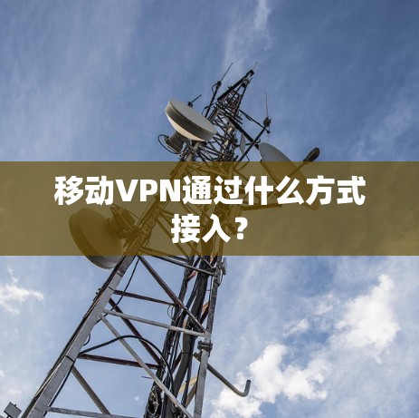 移动VPN通过什么方式接入? 移动VPN通过什么方式接入?