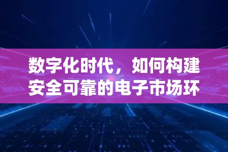 数字化时代,如何构建安全可靠的电子市场环境—以电子市场vpn付费版为例 数字化时代,如何构建安全可靠的电子市场环境—以电子市场vpn付费版为例
