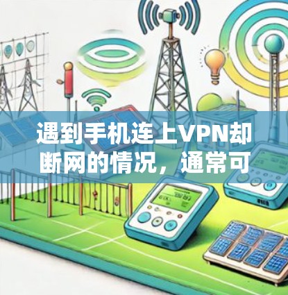 遇到手机连上VPN却断网的情况，通常可以归结为以下几种问题，建议采取以下步骤进行排查和解决