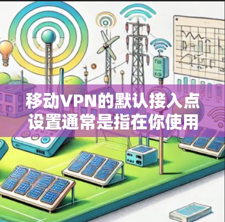 移动VPN的默认接入点设置通常是指在你使用的VPN客户端或端口默认选择的设置,具体取决于你的设备和使用的VPN类型。以下是一个通用的步骤,你可以参考 移动VPN的默认接入点设置通常是指在你使用的VPN客户端或端口默认选择的设置,具体取决于你的设备和使用的VPN类型。以下是一个通用的步骤,你可以参考