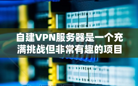 自建VPN服务器是一个充满挑战但非常有趣的项目。以下是一些步骤和建议，帮助你顺利搭建一个自建VPN服务器