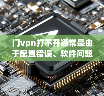 门vpn打不开通常是由于配置错误、软件问题或系统不足导致的。以下是一些可能的解决方案
