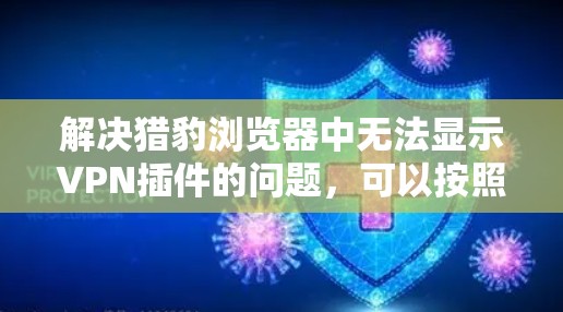 解决猎豹浏览器中无法显示VPN插件的问题，可以按照以下步骤进行