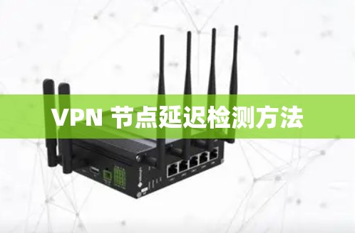 VPN 节点延迟检测方法