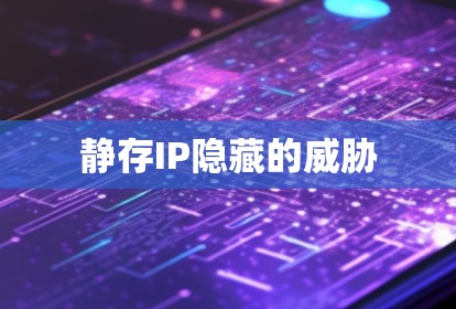 静存IP隐藏的威胁 静存IP隐藏的威胁