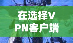 在选择VPN客户端时，考虑以下因素可以帮助你做出明智的选择