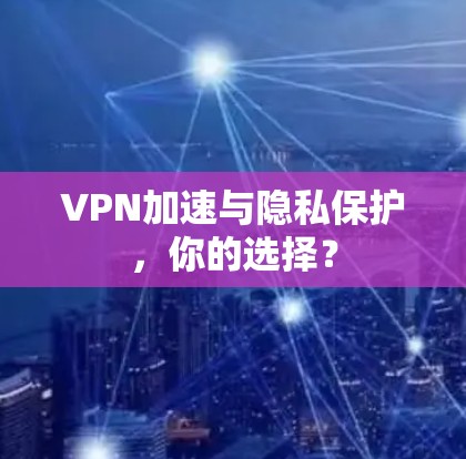 VPN加速与隐私保护，你的选择？