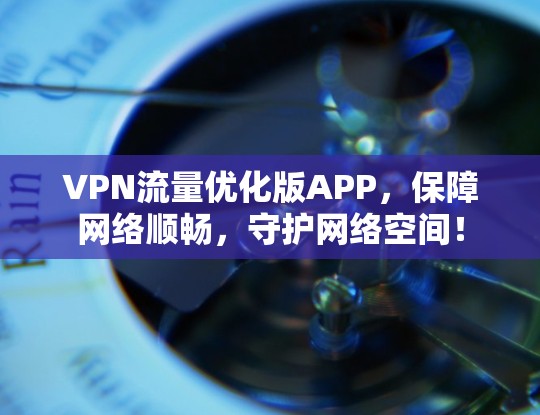 VPN流量优化版APP，保障网络顺畅，守护网络空间！