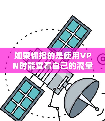 如果你指的是使用VPN时能查看自己的流量使用情况，那么以下是一些建议