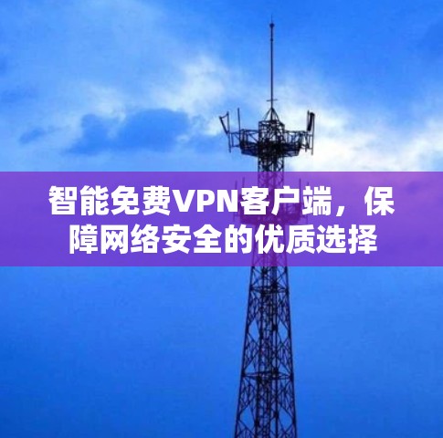 智能免费VPN客户端,保障网络安全的优质选择 智能免费VPN客户端,保障网络安全的优质选择