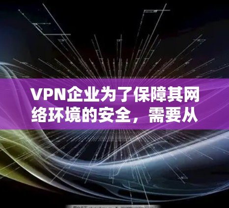 VPN企业为了保障其网络环境的安全，需要从多个方面采取措施
