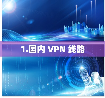 1.国内 VPN 线路 1.国内 VPN 线路