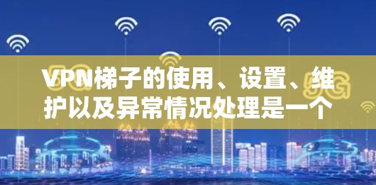 VPN梯子的使用、设置、维护以及异常情况处理是一个复杂的过程，涉及多个步骤和注意事项。以下是一些详细的指导，帮助你更好地理解和使用VPN